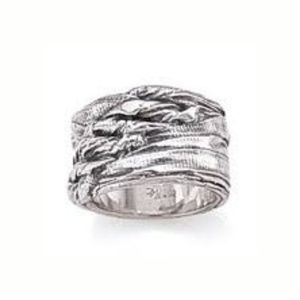 Mignon Faget Sterling Silver Triple Knot Ring